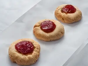 Pepa de almendra con membrillo