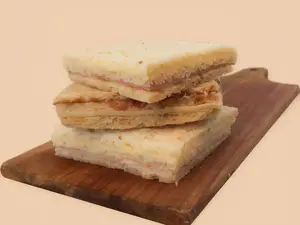Sándwich miga blanco