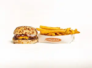 La Vagoneta simple + papas