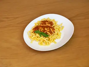 Fideos porción