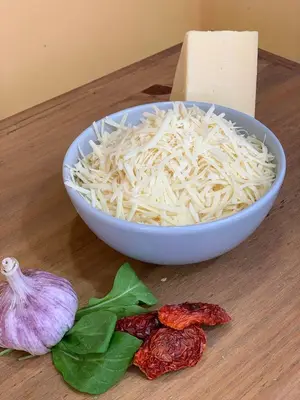 Queso En Hebras 150 grs.