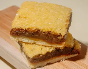 Cuadrado coco y dulce de leche