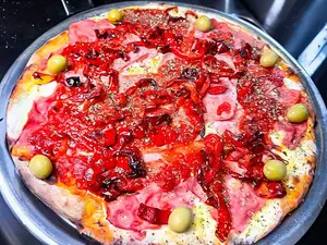 Jamón y morrones gde