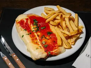 Milanesa De Ternera Napolitana