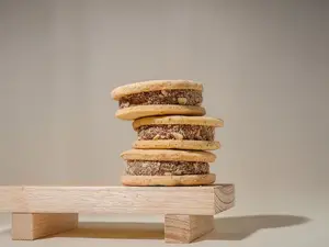 Alfajor sablee de almendras