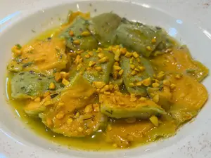 Raviolini de espinaca