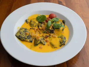 RAVIOLONES DE TRUCHA