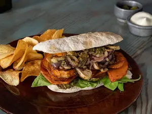 Sándwich veggie