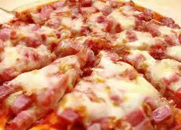 Pizza de jamón