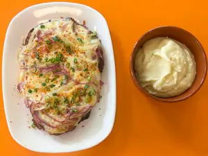 Milanesa fugazzeta