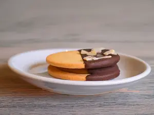 Alfajor sableé de almendras