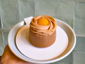 Cheesecake de dulce de leche