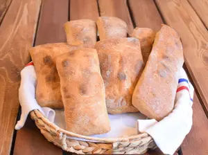 Ciabatta de masa madre