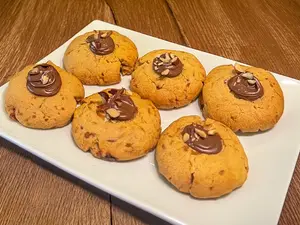 Cookie de avellanas