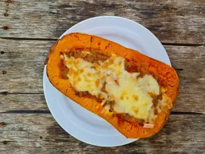 Calabaza rellena