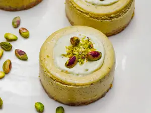 Cheesecake puro pistacho
