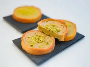 Crostata de pistacho
