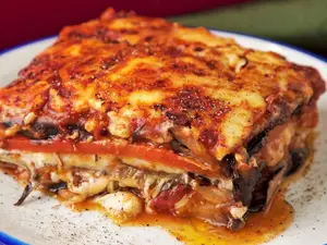 Milhojas de vegetales