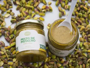 Pesto siciliano de pistacho