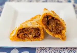Empanada de carne dulce