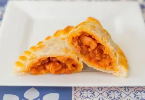 Empanada osobuco a las hierbas