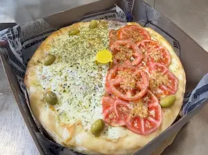 Gde con jamón y ananá