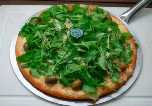 Gde muzzarella con morrones