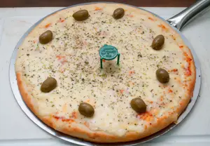 Ind muzzarella con morrones