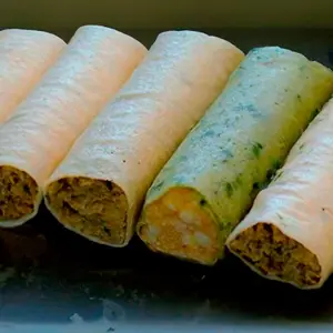 Canelos de muzzarella y jamon