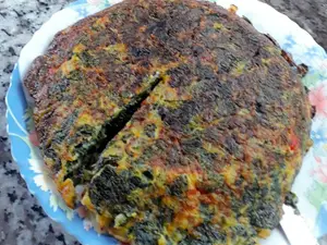 Tortilla de verdura