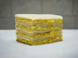 Sándwich de queso y choclo
