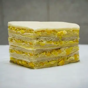 Sándwich de queso y choclo