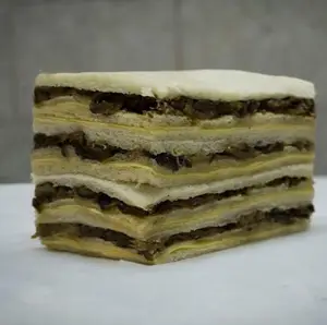 Sándwich de queso y berenjenas
