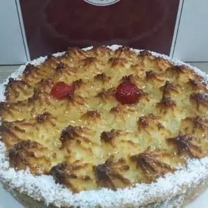 Tarta de coco con ddl