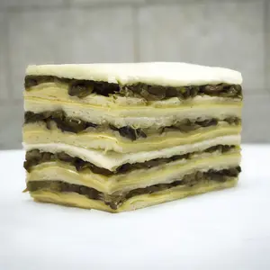 Sándwich de queso y berenjenas