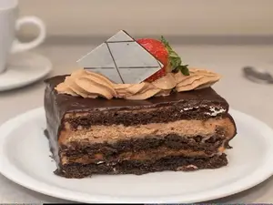 Porción torta delicia