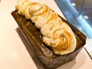 Budin de pistacho