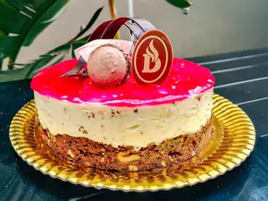 Torta chesse cake de frutilla