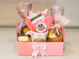 Caja Cartón Rosa