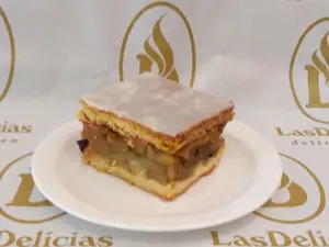 Porcion de Manzana c/ pasas