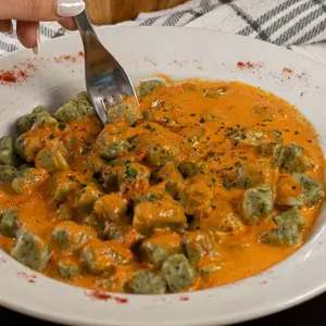 Ñoquis de espinaca