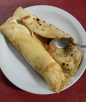 Panqueque de dulce de leche