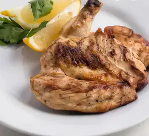 Pollo provenzal con fritas