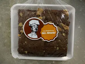 Brownie de chocolate con nuez