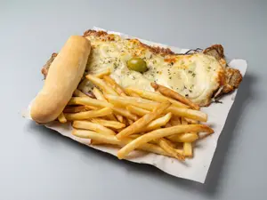 Milanesa fugazzeta plato ind