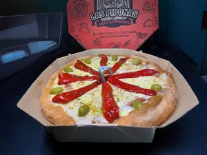 Pizza Jamón Y Morrón