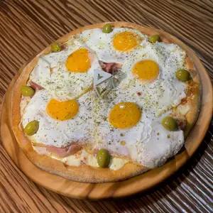Pizza Panceta Y H Frito