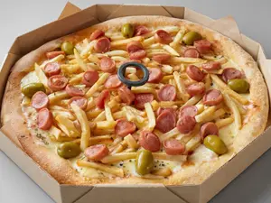 Pizza Salchipapas