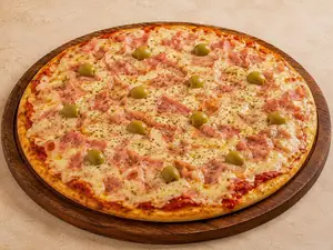 Fugazzeta con panceta gigante
