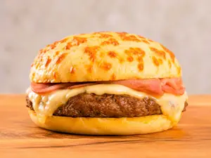 Hamburguesa Jamon Y Queso